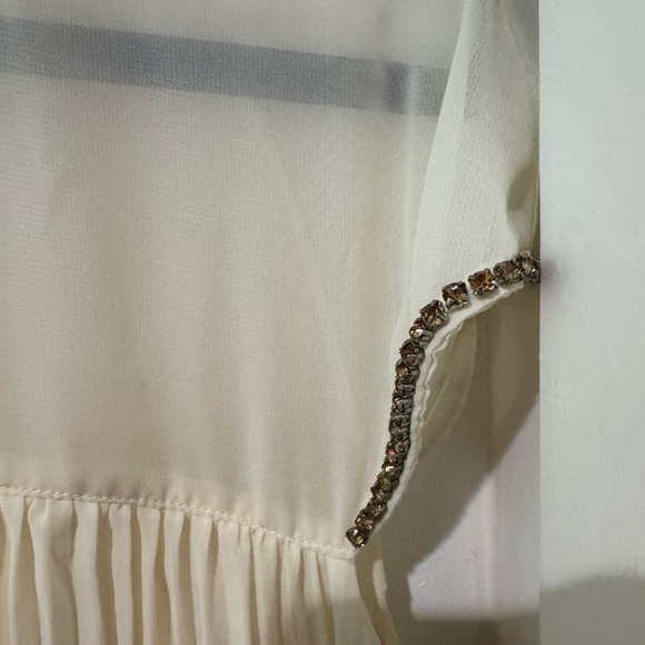 Ted Baker Dress Pleated Embellished 20s Deco Inspired - Picture 4 of 8